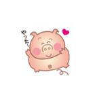 元気なブー子（個別スタンプ：1）