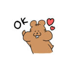 リスくんのスタンプ（個別スタンプ：5）