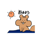 リスくんのスタンプ（個別スタンプ：10）