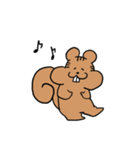 リスくんのスタンプ（個別スタンプ：28）