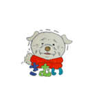 愛しのモフモフ犬！（個別スタンプ：5）