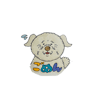 愛しのモフモフ犬！（個別スタンプ：9）