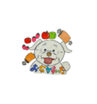 愛しのモフモフ犬！（個別スタンプ：19）