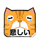オレンジ猫のメッセージ(JP)（個別スタンプ：13）