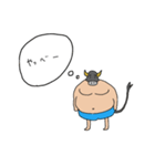 ぽっちゃり系ミノタウロス（個別スタンプ：24）