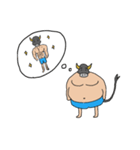 ぽっちゃり系ミノタウロス（個別スタンプ：31）