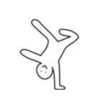 バングルがは嬉しい時踊ら。（個別スタンプ：4）