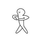 バングルがは嬉しい時踊ら。（個別スタンプ：14）
