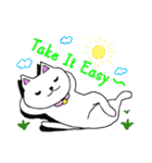 しろねこミーちゃん♪（個別スタンプ：21）