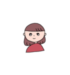 かわいいボブ子（個別スタンプ：1）