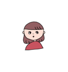 かわいいボブ子（個別スタンプ：2）