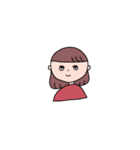 かわいいボブ子（個別スタンプ：3）