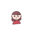 かわいいボブ子（個別スタンプ：5）