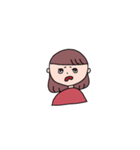 かわいいボブ子（個別スタンプ：6）