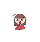 かわいいボブ子（個別スタンプ：7）