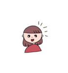 かわいいボブ子（個別スタンプ：11）