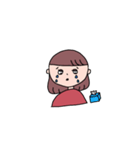 かわいいボブ子（個別スタンプ：12）