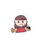 かわいいボブ子（個別スタンプ：14）