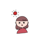 かわいいボブ子（個別スタンプ：18）