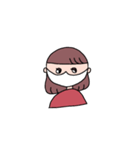 かわいいボブ子（個別スタンプ：24）