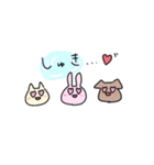ねこうさわんこ（個別スタンプ：36）
