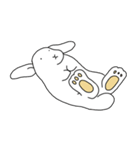 ウサギの日課。（個別スタンプ：7）