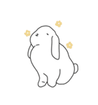 ウサギの日課。（個別スタンプ：11）