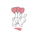 ウサギの日課。（個別スタンプ：16）
