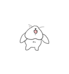 ウサギの日課。（個別スタンプ：28）