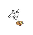 ウサギの日課。（個別スタンプ：32）