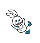 うさぎの現実（個別スタンプ：16）