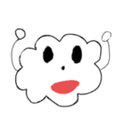 くものしろほわさん（個別スタンプ：1）
