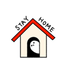 ゆるめの白いおばけ（個別スタンプ：29）