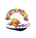 コハクちゃんの大冒険！（個別スタンプ：5）