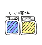 2枚のマスクさん（個別スタンプ：22）