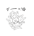 お茶目なうさぎ（個別スタンプ：13）