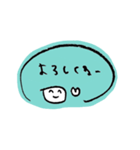 しあわせはこぶ♡ターコイズブルー（個別スタンプ：12）