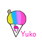 ゆうこさんが使えるスタンプ（個別スタンプ：9）