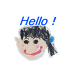 なーちゃんのお絵かき（個別スタンプ：2）