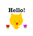 ていねいなくまさんとうさぎさん（個別スタンプ：11）