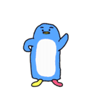 どうながぺんぎんとイルカ（個別スタンプ：2）