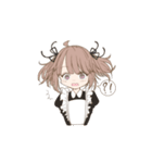 かわいいかもしれないメイドちゃんたち（個別スタンプ：2）