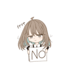 かわいいかもしれないメイドちゃんたち（個別スタンプ：4）