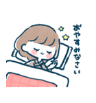 女の子のほんわかスタンプ（個別スタンプ：34）