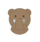 Round face animals（個別スタンプ：3）