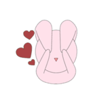 Round face animals（個別スタンプ：8）