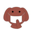 Round face animals（個別スタンプ：20）