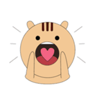 Round face animals（個別スタンプ：23）