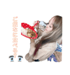 ( 厂˙ω˙ )厂うぇーいぃぃぃぃぃぃぃ（個別スタンプ：1）