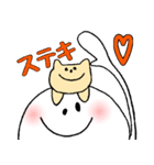 ボクとオレンジの猫がお祝いするよ（個別スタンプ：15）